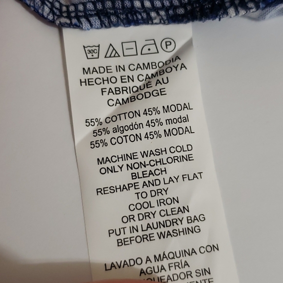 Michael Kors True Navy Basic Top - Picture 8 of 8